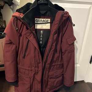 Garage women Burgundy Jacket
